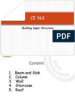 CE 363 08 Building-Superstructure