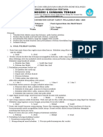 Soal Agama Kls VII Semester Genap T.P 2022-2023