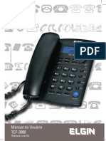 Manuel - Elgin TCF 3000 Telefone