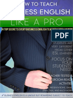 How to Teach Business English Like a Pro
