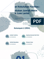 PTLF Kelompok 2 R5H Perhitungan Kebutuhan Fasilitas