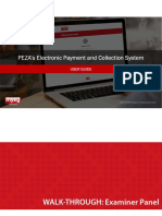PEZA EPCS PEZA Examiner User Guide