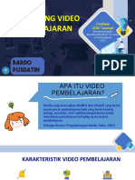 Merancang Video Pembelajaran - Bardo Pusdatin