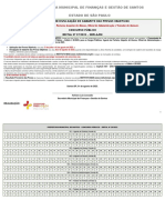 Comunicado de Divulgação Do Gabarito Das Provas Objetivas