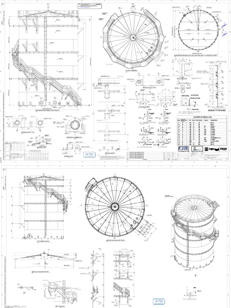 Tekla Structures Tank Design Document | PDF