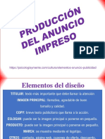 X. Producción Del Anuncion Impreso