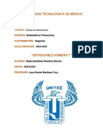 ENTREGABLE 1 Matematicas Financieras