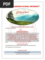 VGU TOUR Himachal