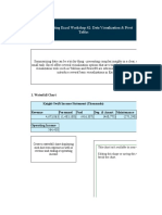 Excel Workshop 2