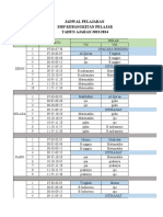 Jadwal Pelajaran