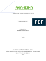 Planeación de La Auditoría Administrativa EJE 2