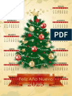 Calendario de Ano Nuevo 2023 02