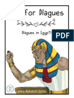 P Is For Plagues Moses Bible Alpha Lesson and Application Printables #Biblefun SEC
