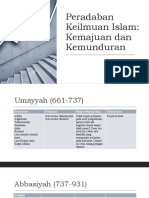 Peradaban Keilmuan Islam.0