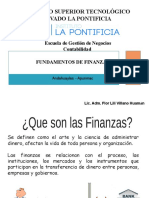 Fundamentos Finanzas - Sesion I