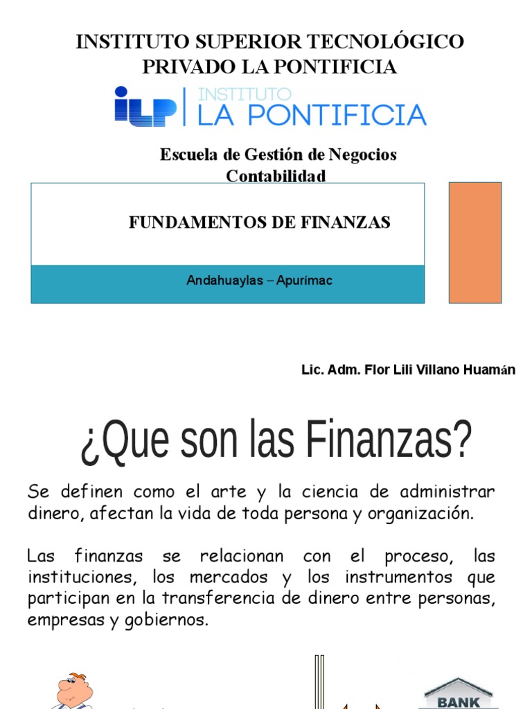 Fundamentos de Finanzas y Sistema Financiero | PDF | Bancos | Banco ...