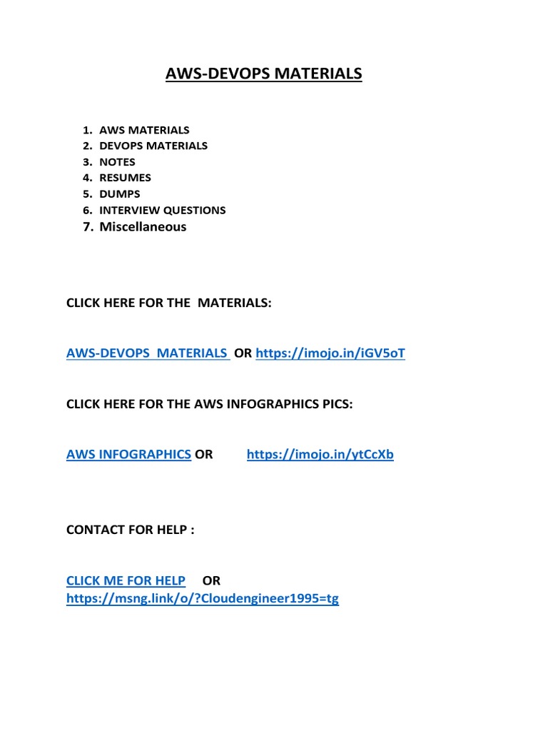 Aws Devops (2)_merged | PDF