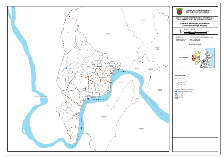 Rencana Infrastruktur Air Minum | PDF