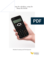 Sharp EL 531XH Calculator Manual