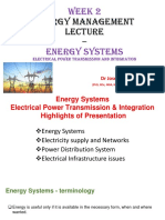 Week 2 - Energy Management Lecture - Energy Systems - 1