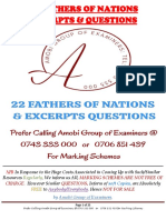 22 Fathers of Nations Excerpts & QSNS