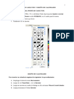 Insertar Carácter y Diseño de Calendario