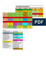 Jadwal Revisi 4B Sem 1