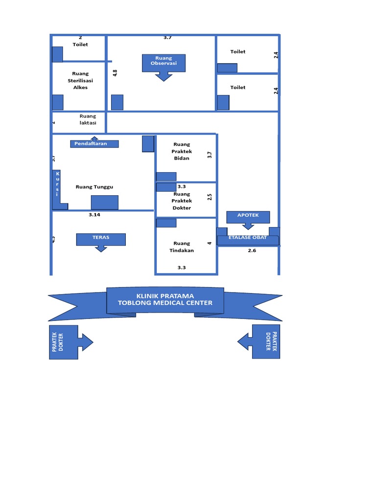 Denah Praktek Dokter | PDF