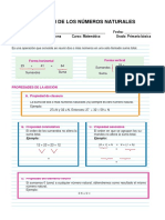 Adición de Números Naturales - Lunes 9