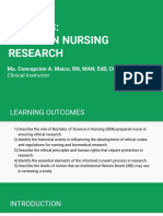 Chapter 3 - Ethics in Nursing Research