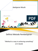 Metode Pembelajaran Musik Dan Implementasinya Dalam Pembelajaran Daring (Webinar UNJ)