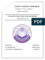 Constitutional Research Paper