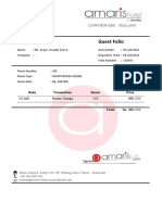 Invoice Amaris 2