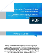 Upaya Terhadap Penetapan Lokasi Untuk Fasilitas Umum