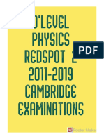 IGCSE Physics Syllabus + Redspot