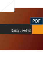 Doubly Linked List