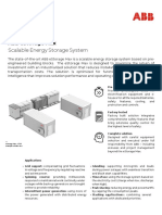 Abb Estorage Max: Scalable Energy Storage System