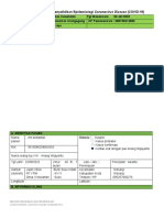 Lampiran 6. Formulir Penyelidikan Epidemiologi Coronavirus Disease (COVID-19)