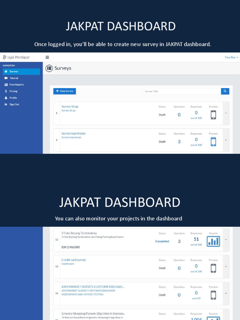 Dashboard Sample In Education