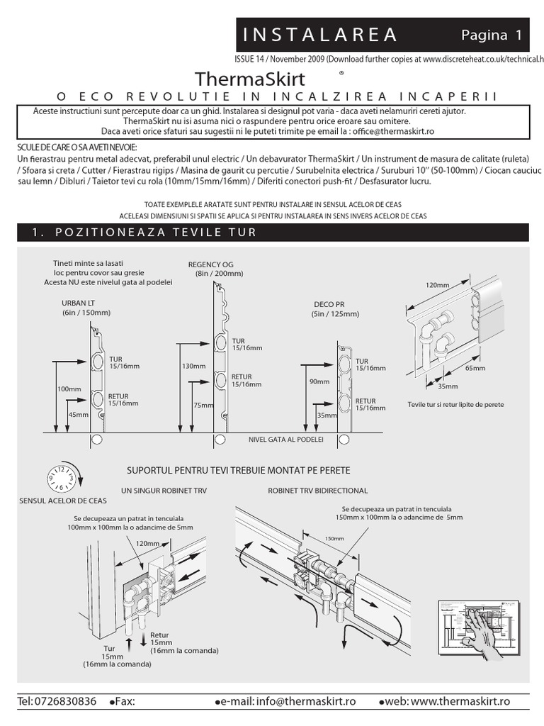 Instructiuni Generale de Instalare 49924 | PDF