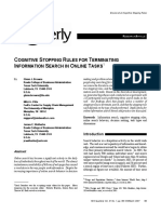 Meet# - 11 - Cognitive Stopping Rules For Terminating Information Searching Online Tasks