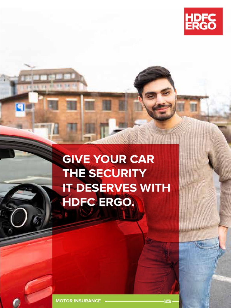 HDFC ERGO Comprehensive Car Insurance | PDF | Vehicle Insurance | Insurance