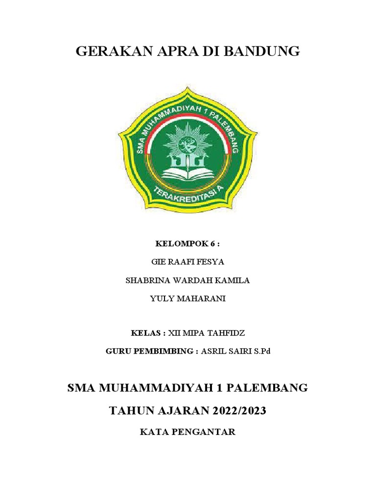 Gerakan Apra Pdf