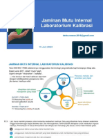 4. Jaminan mutu internal di Laboratorium - Pak Dede