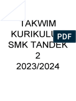 Takwim Kurikulum SMK Tandek 2