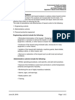 JHA - Appendix C Hazard Control Measures