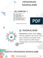 Organisasi Radikalisme (Kelompok 1)