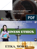 Etika Dan Hukum Bisnis Part 1