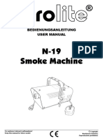Manuale Macchina Del Fumo - Au1084