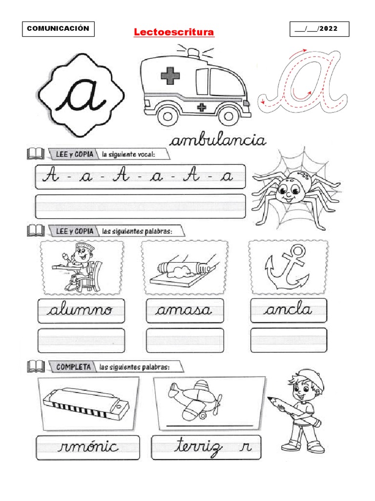 Lectoescritura 1 PDF